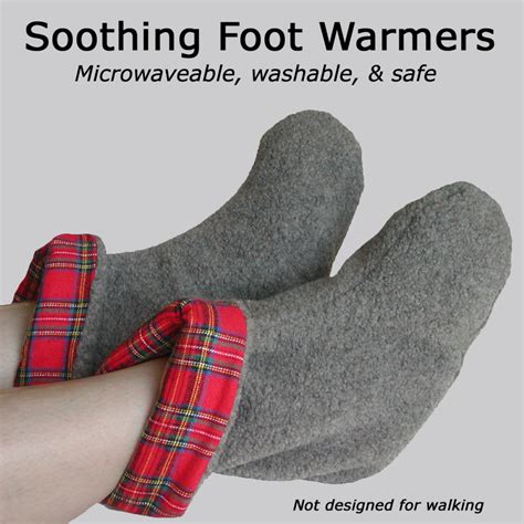 Soothing Microwaveable Foot Warmers -Maine Warmers – Microwave Heating ...