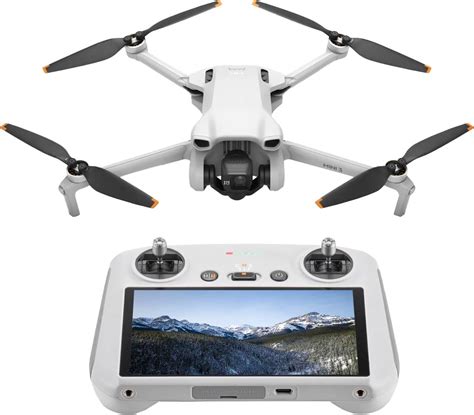 DJI Mini 3 Drone With DJI RC Built-in Screen And Remote Control - Gray ...