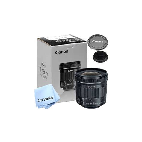 Canon EF-S 10-18mm f/4.5-5.6 IS STM Lens (Retail Box) - Tech Cart