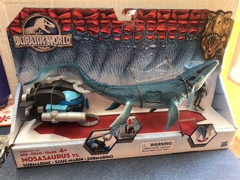 Jurassic World Mosasaurus vs Submarine Sealed 2015 Hasbro Park | #1938709337