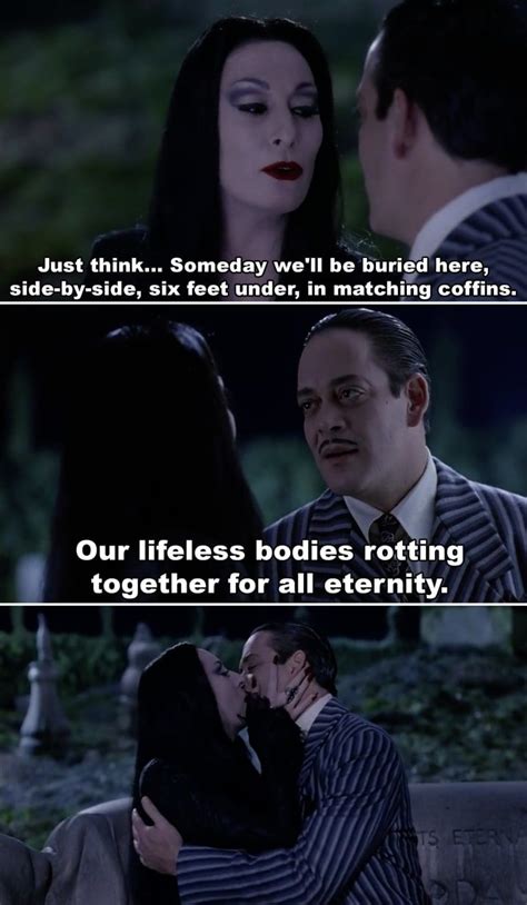 PSA: Morticia And Gomez Addams Are Literally The Perfect Couple | Addams family quotes, Adams ...