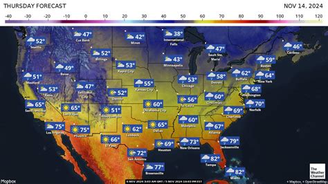 10 Day Weather National Weather Map - Map