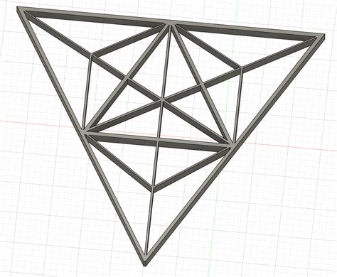 Geometric Triangle Wall Art by 1000Q | Download free STL model | Printables.com