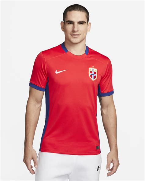 Norway 2023 Stadium Home Men's Nike Dri-FIT Football Shirt. Nike SI