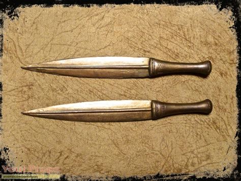 Hercules Hercules Gold Daggers original prop weapon