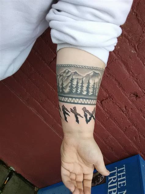 Norse Armband Done By Bryan at Brazenheart Tattoo in Buckley, WA : r/tattoos