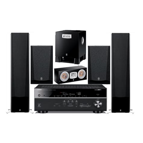 Yamaha 5.1-Channel Wireless Bluetooth 4K 3D A/V Surround Sound ...