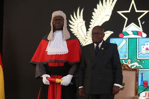 Ghana inducts 14th Chief Justice into office - Ghana Business News