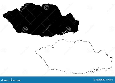 Vale of Glamorgan Map Vector Stock Vector - Illustration of area, national: 138801757