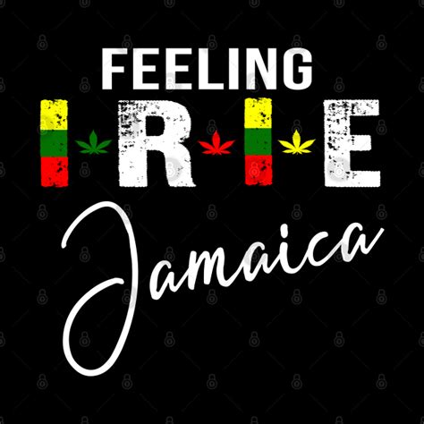 Feeling Irie Jamaica - Jamaica Vacation - Pin | TeePublic