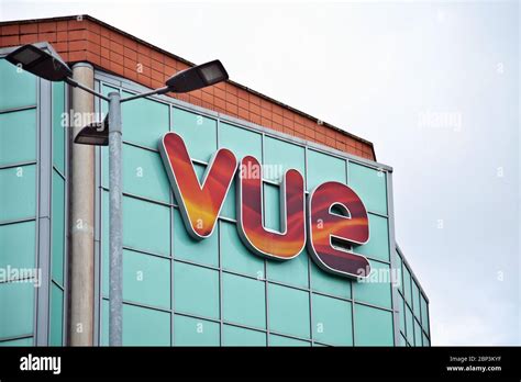 Logo - Vue Cinema chain Stock Photo - Alamy