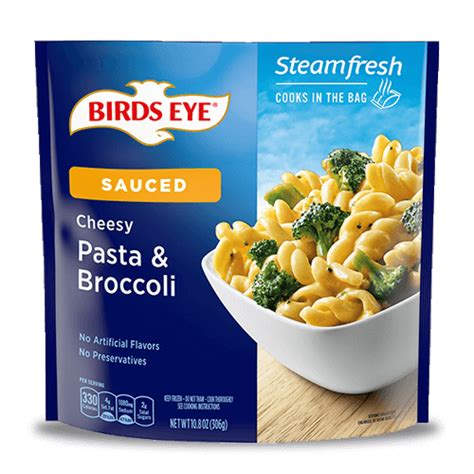 Rotini Pasta & Broccoli in a Cheesy Sauce Side Dish | Birds Eye