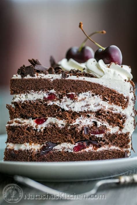 Black Forest Cake Recipe, German Chocolate Cake