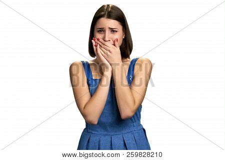 Girl Crying Hands Image & Photo (Free Trial) | Bigstock