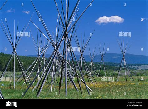 Nez perce camp Banque de photographies et d’images à haute résolution - Alamy