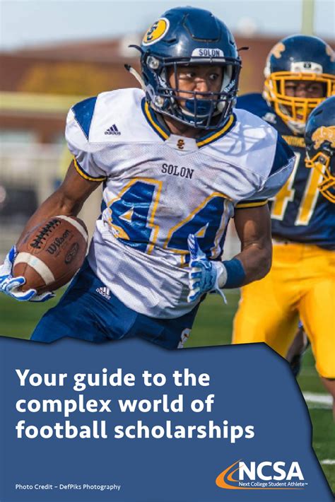 Guide to football scholarships | Football recruiting, Football, College ...