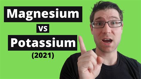 Magnesium Deficiency VS Potassium Deficiency (2021) - YouTube