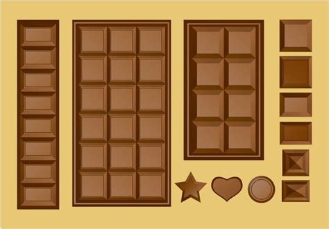 Chocolate Bar 142148 Vector Art at Vecteezy