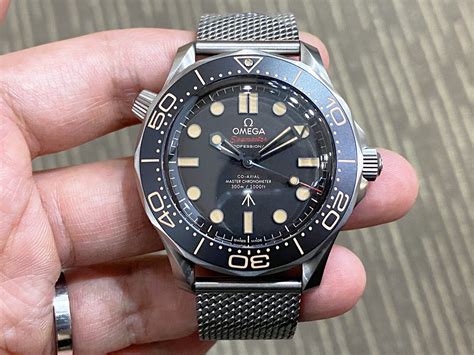 -SOLD- Omega Seamaster 300 SM300 James Bond 007 No Time To Die | The Time Co.