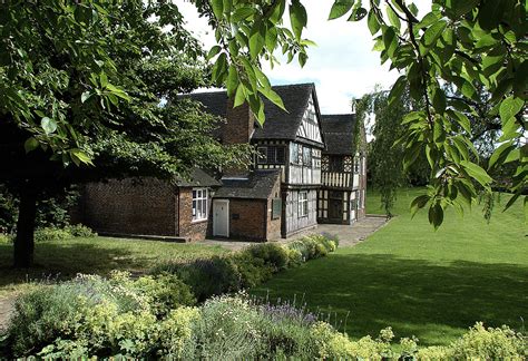 Ford Green Hall is a 17th century timber-framed farmhouse, complete ...