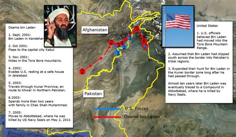 How Osama Bin Laden dodged US forces for 10 years | Daily Mail Online