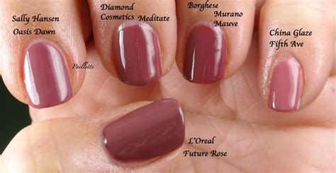 Paillette: a little nail polish journal: A Dusty Rose By Any Other Name