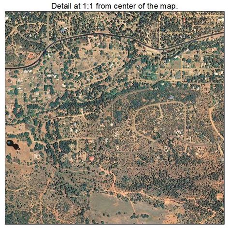 Aerial Photography Map of Strawberry, AZ Arizona