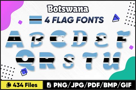 Botswana Font free download