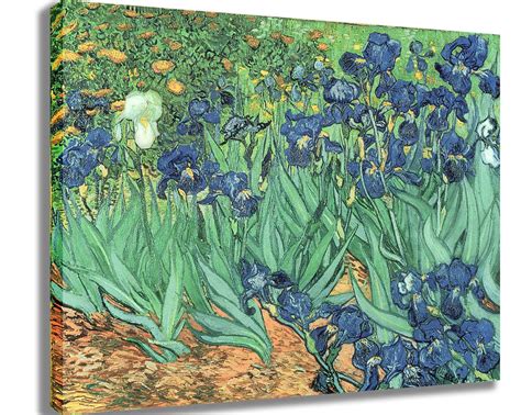 van Gogh "Irises" (1889) Canvas Print - Walmart.com - Walmart.com