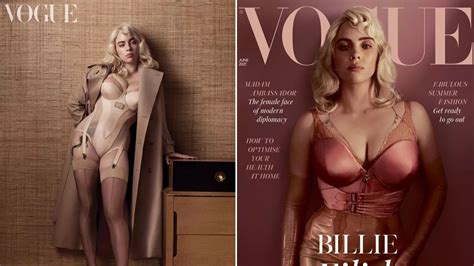 Billie Eilish's Vogue cover sparks rise in searches for corset dresses - Mirror Online