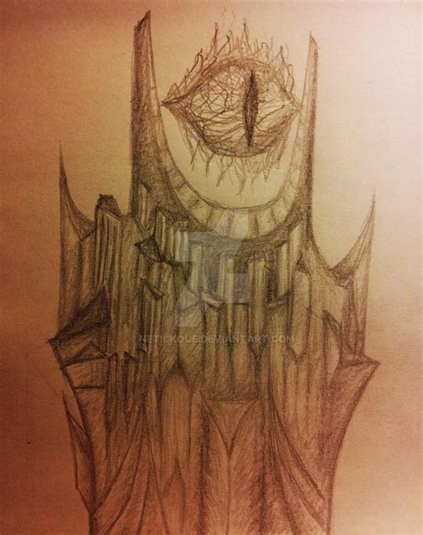 The Barad-dur by Netickque on DeviantArt