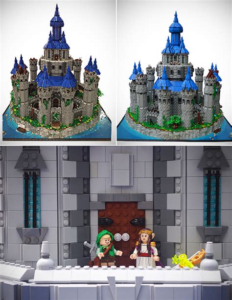 Gamer Spends Over 2-Years Building The Legend of Zelda's Hyrule Castle ...