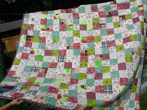 Patchwork Quilt Handmade Vintage King Size | Etsy