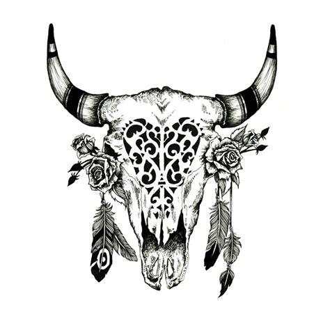 Bison Head Drawing at GetDrawings | Free download