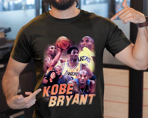 Kobe Bryant Legend Basketball Vintage 90s T-Shirt, Kobe Bryant Tribute ...