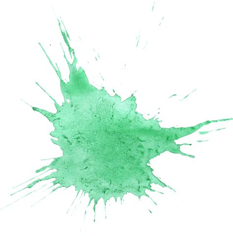 Watercolor Splash Png Green - Viase Wallpaper