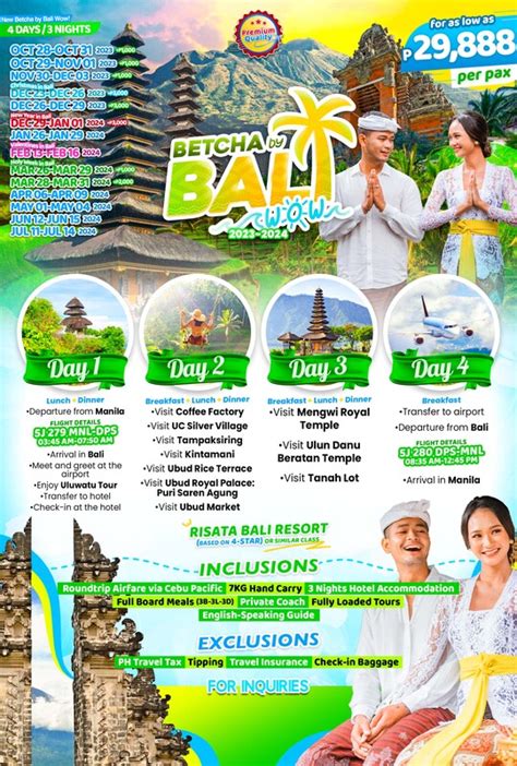 4D3N EAT PRAY LOVE IN BALI TOUR PACKAGE - Wander-Struck Travel ...