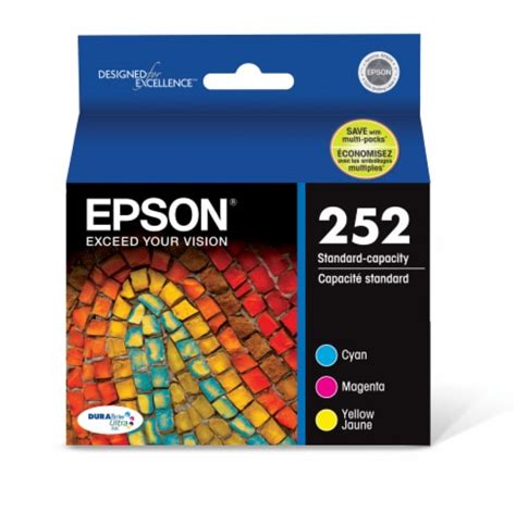 Epson® DURABrite® Ultra 252 Ink Cartridges - Multi-Color, 3 pk - Kroger