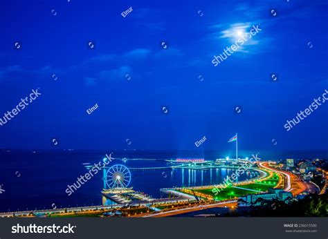 View Of Baku At Night Stock Photo 236015500 : Shutterstock