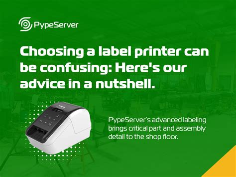 How to Choose a Label Printer for your Fabrication Shop - PypeServer
