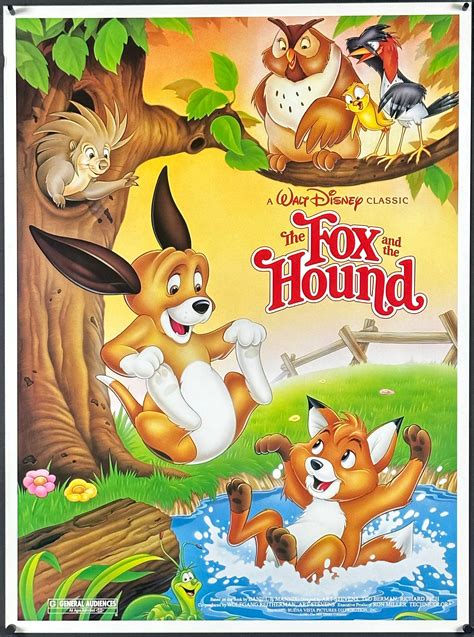 The Fox And The Hound Vintage US Mini Poster (R 1988) – posterpalace.com