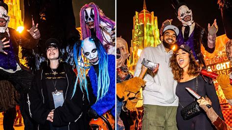 Celebs Hit Up Universal Studios Hollywood Halloween Horror Night