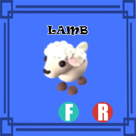 Lamb NORMAL FLY RIDE Adopt Me