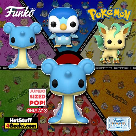 4 NEW Pokemon Funko Pops Just Landed at Funko Fair 2022