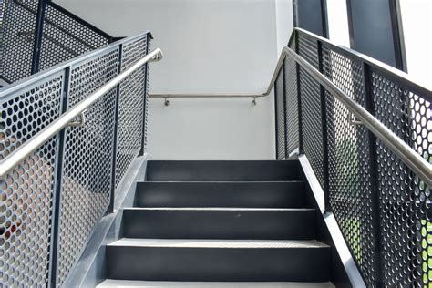 Modern Industrial Commercial Stair - Compass Iron Works