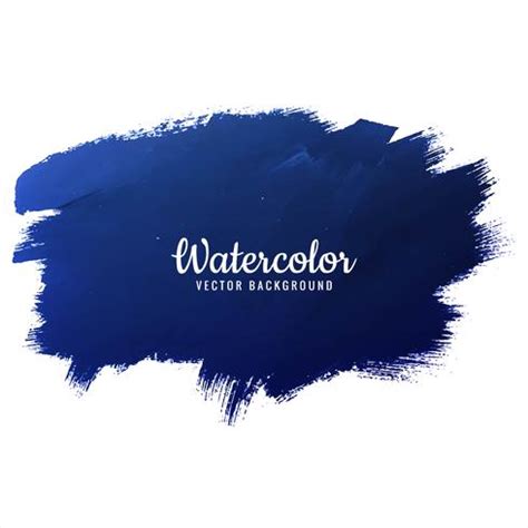 Watercolor blue splash design vector 261711 Vector Art at Vecteezy