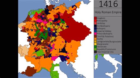 The Holy Roman Empire: Every State, Every Year - YouTube