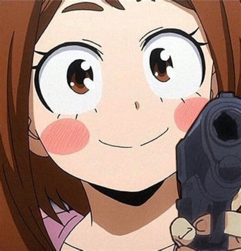 Gun uraraka with no caption for the guy on the other post : r ...