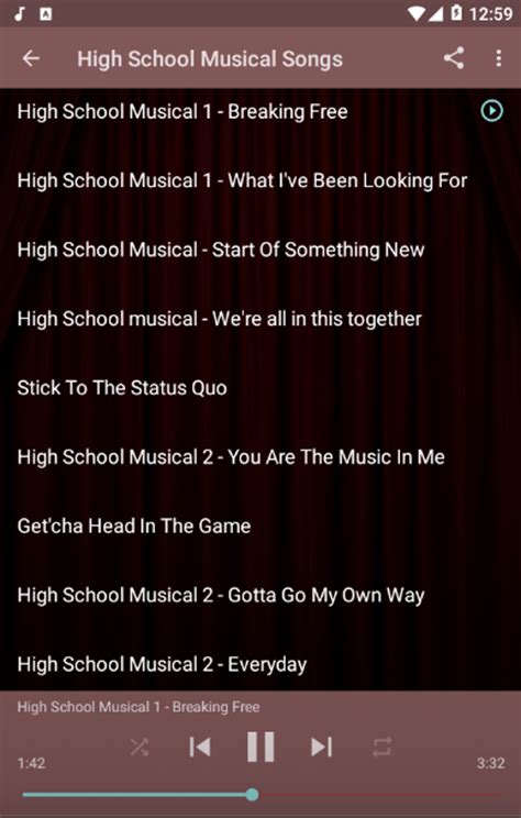 Songs & Lyrics High School Musical New APK for Android - Download