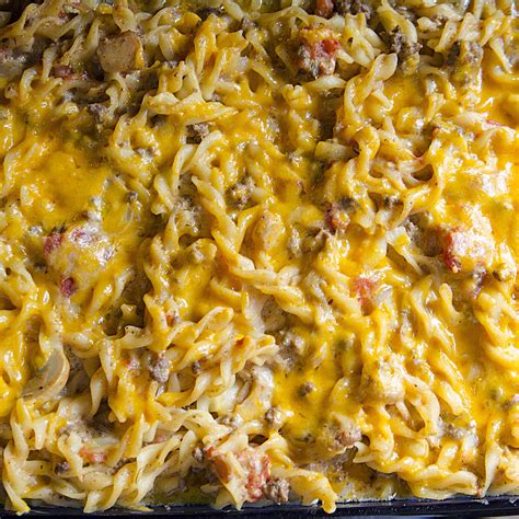 Mac And Cheese Hamburger Casserole Recipe | Bryont Blog